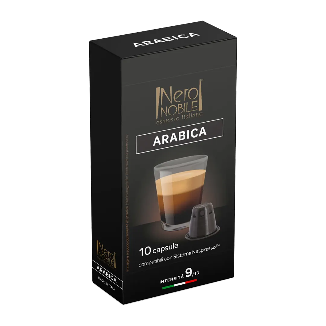 Nero Nobile Arabica Espresso Capsules - 10Pcs