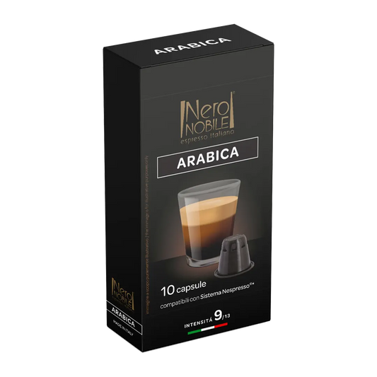 Nero Nobile Arabica Espresso Capsules - 10Pcs