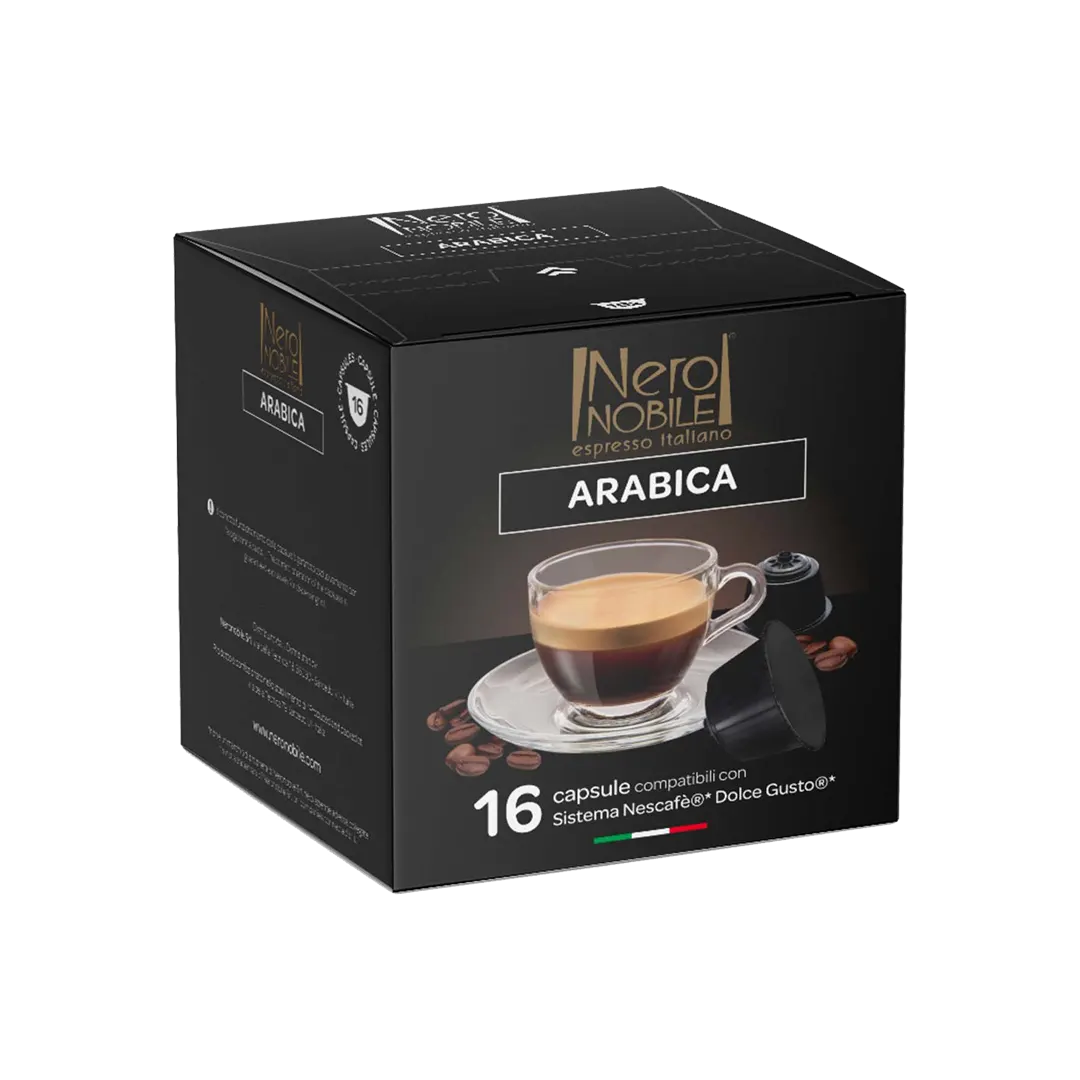 Nero Nobile Arabica Espresso Capsules - 16Pcs