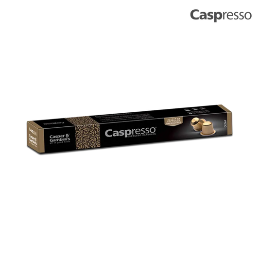 Casper & Gambini Caspresso Decaffeinated Espresso Aluminum Capsules - 10Pcs