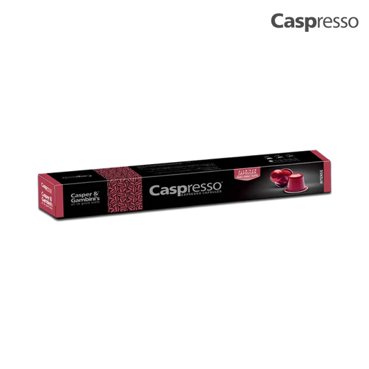 Casper & Gambini Caspresso Intense Espresso Aluminum Capsules - 10Pcs