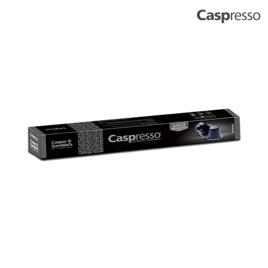 Casper & Gambini Caspresso Strong Espresso Aluminum Capsules - 10Pcs