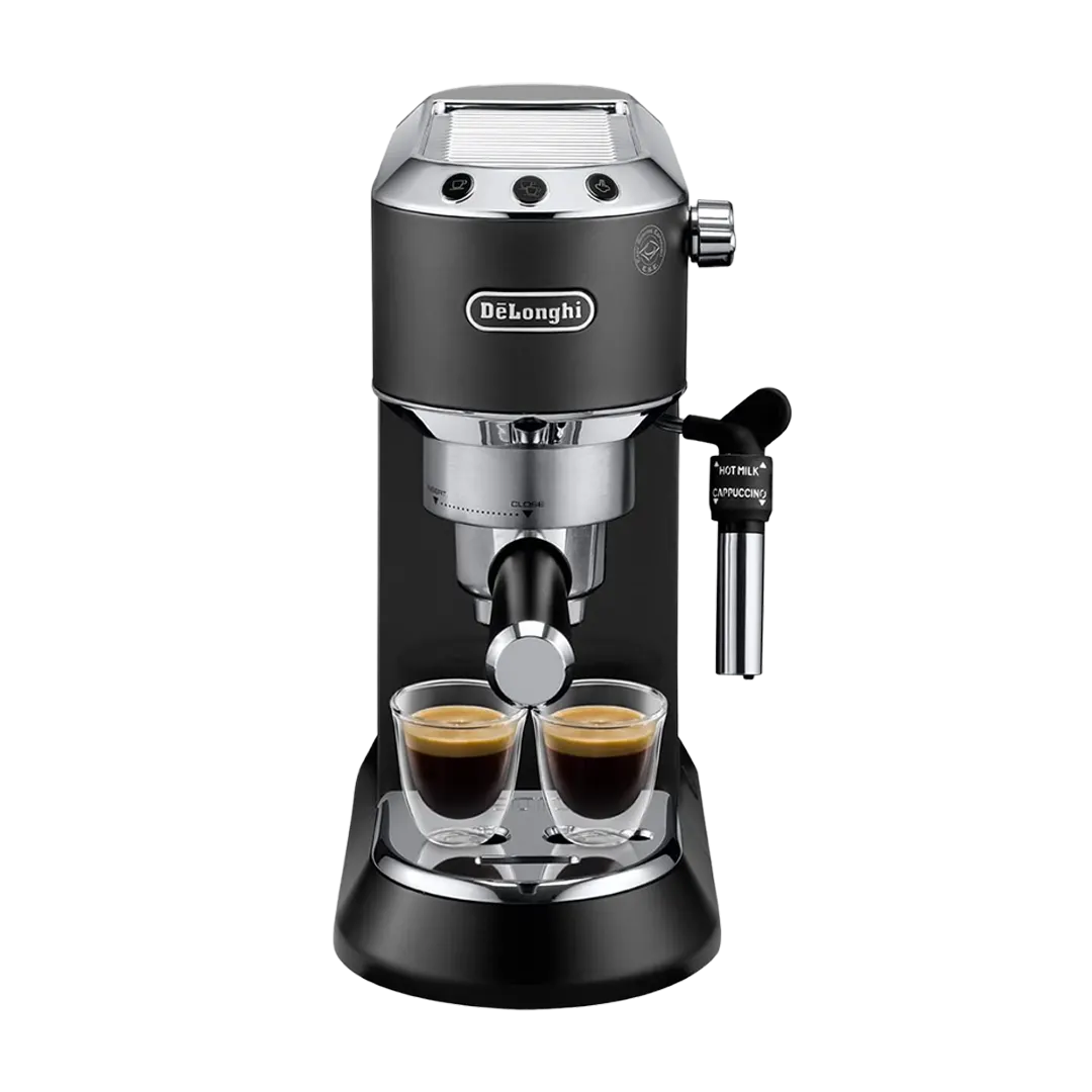 De'Longhi Dedica Style Traditional Pump Espresso Machine - Black